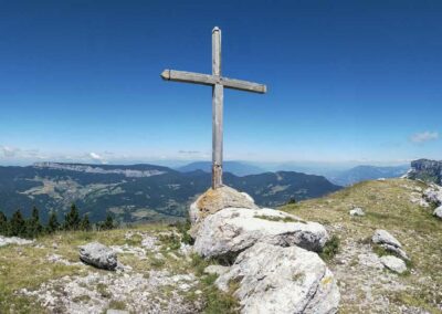 Vue panoramique des paysages montagnards de la Chartreuse